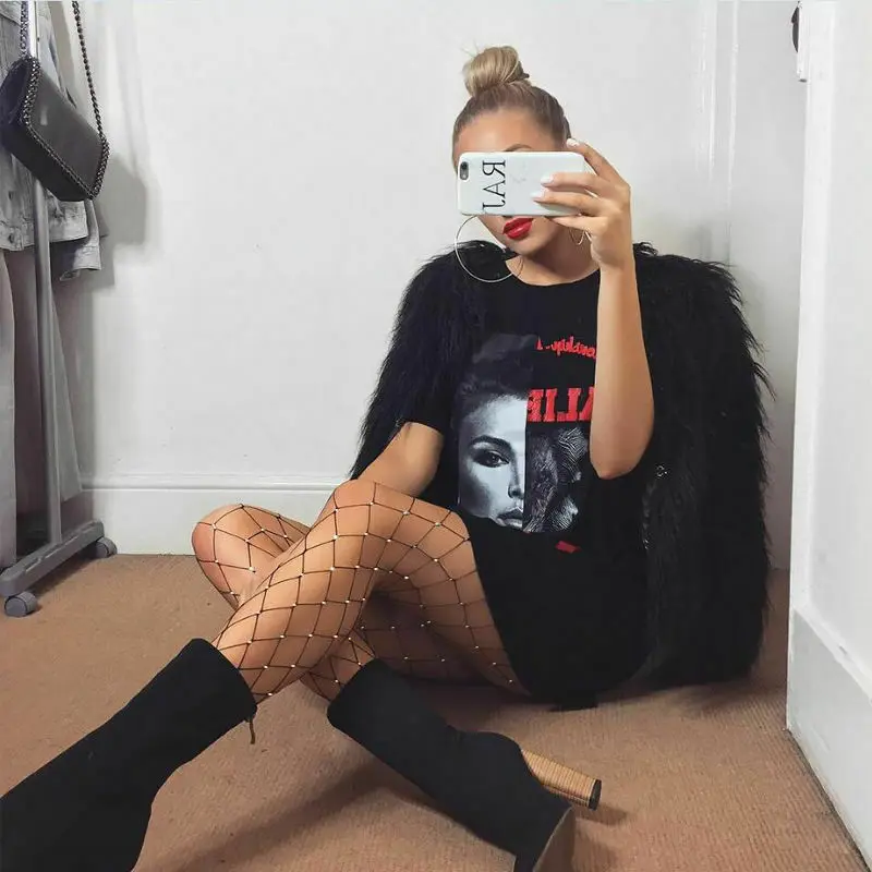 Sexy Women Elastic Crystal Rhinestone Sequins Glitter Lady Black Red Fishnet Pantyhose Shiny Tights
Sexy Women Elastic Crystal Rhinestone Sequins Glitter Lady Black Red Fishnet Pantyhose Shiny Tights
