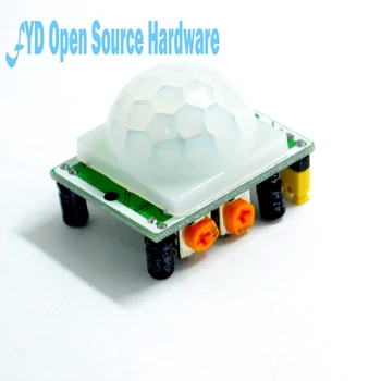 HC-SR501 containing the lens infrared sensor imported probe human infrared sensor module
HC-SR501 containing the lens infrared sensor imported probe human infrared sensor module
