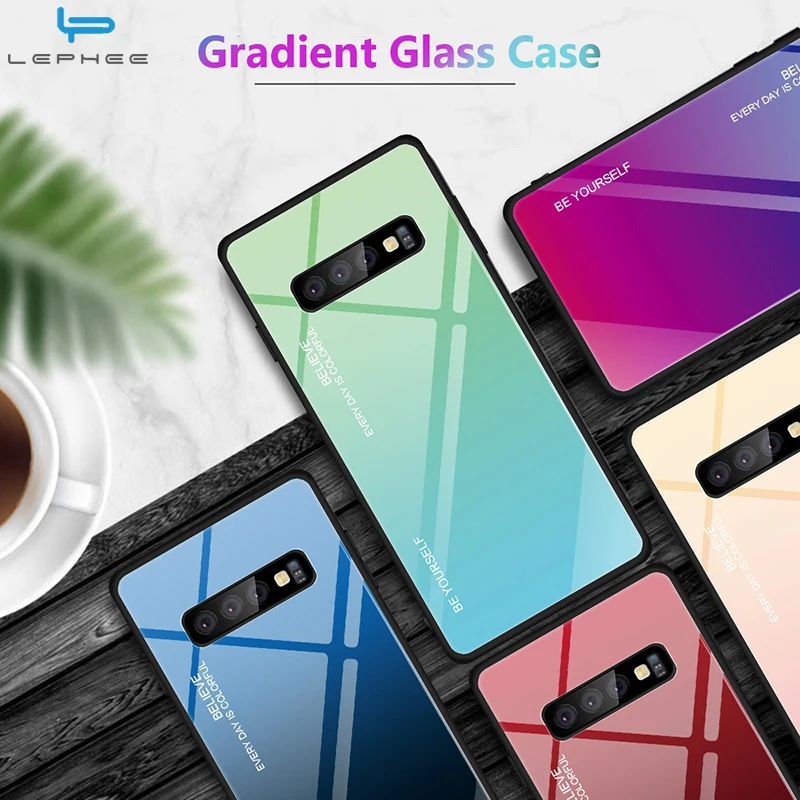 Gradient Glass Case For Samsung Galaxy S10 S9 S8 Plus S10E Note 9 8 A50 A40 A60 A70 A30 A20 A10 Case Silicone Frame Phone Cover
Gradient Glass Case For Samsung Galaxy S10 S9 S8 Plus S10E Note 9 8 A50 A40 A60 A70 A30 A20 A10 Case Silicone Frame Phone Cover