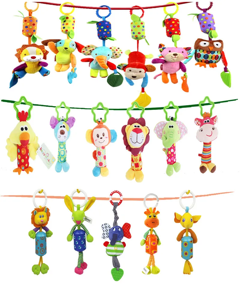 TOP! Baby Rattles 17 styles Soft Plush Animal Campanula Toy Ring Bell Crib Monkey OWL Dog Cat Elephant Doll Brinquedos Juguetes
TOP! Baby Rattles 17 styles Soft Plush Animal Campanula Toy Ring Bell Crib Monkey OWL Dog Cat Elephant Doll Brinquedos Juguetes