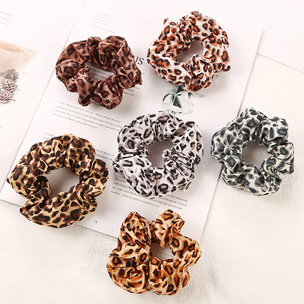 Leopard Print Ponytail Elastic Hair Bands Casual Soft Skin-Friendly Chiffon Scrunchie Summer New Fashion Hair Tie Rope Hot Sale
Leopard Print Ponytail Elastic Hair Bands Casual Soft Skin-Friendly Chiffon Scrunchie Summer New Fashion Hair Tie Rope Hot Sale