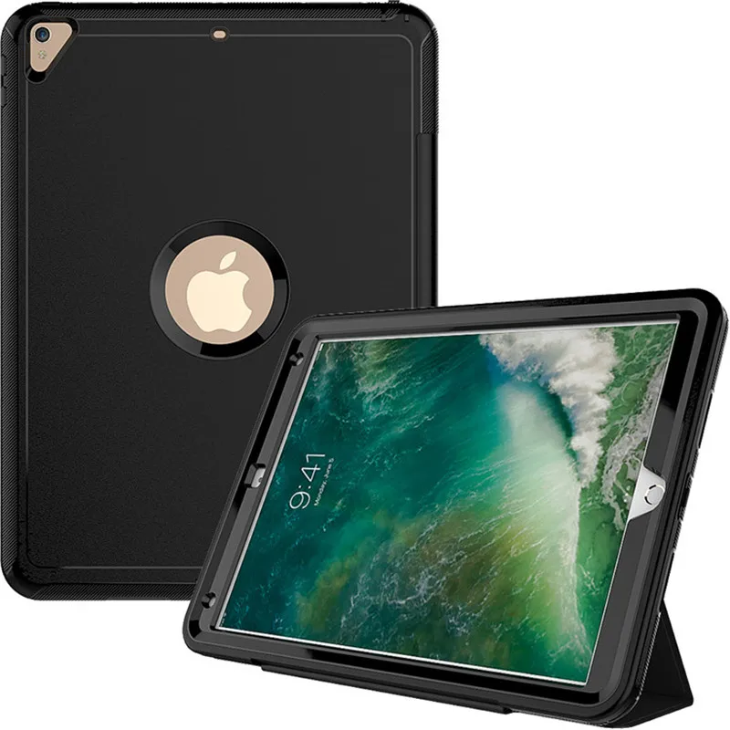 360 Full Protection Smart Tablet Case For Apple iPad Pro 10.5" 2017 Heavy Duty TPU Hard Shockproof Kickstand A1701 Cover Shell
360 Full Protection Smart Tablet Case For Apple iPad Pro 10.5" 2017 Heavy Duty TPU Hard Shockproof Kickstand A1701 Cover Shell