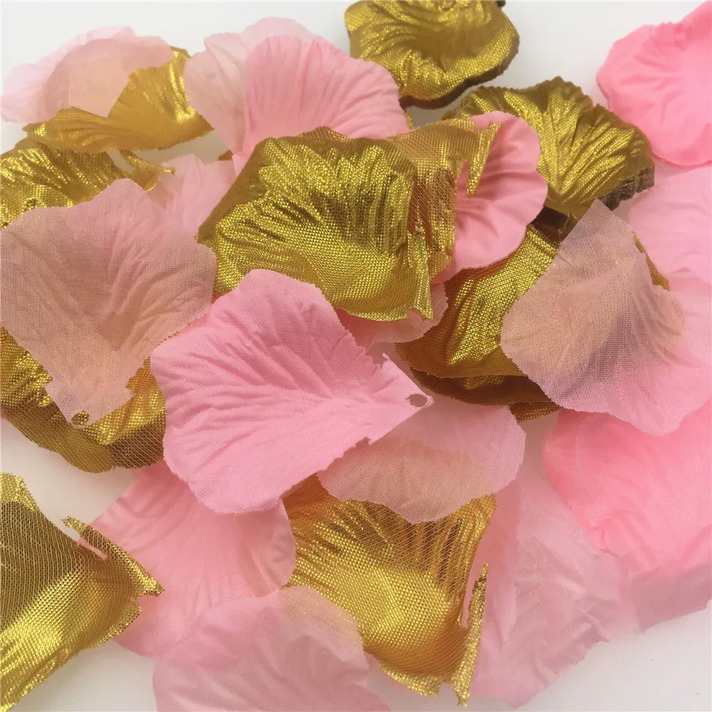 Pink Gold Rose Petals Wedding Decoration Artificial Flowers For Decoration Silk Flowers Decorative Flowers & Wreaths 600pcs
Pink Gold Rose Petals Wedding Decoration Artificial Flowers For Decoration Silk Flowers Decorative Flowers & Wreaths 600pcs