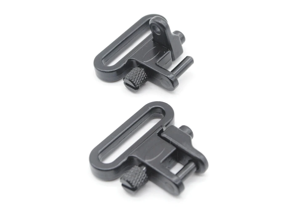 TriRock New Style Rifle Sling Swivels - Heavy Duty 400 LB Quick Detach - 1" Width Swivel Set S1402-1
TriRock New Style Rifle Sling Swivels - Heavy Duty 400 LB Quick Detach - 1" Width Swivel Set S1402-1