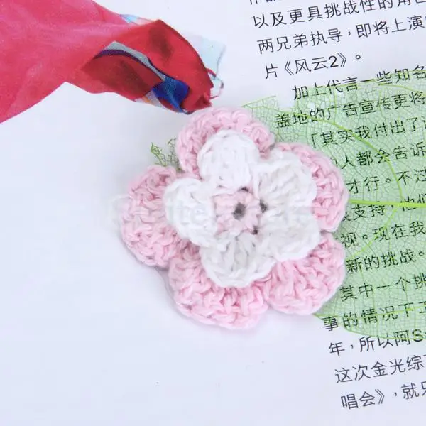 New Arrivals 2015 40pcs 2-layer Handmade Crochet Flower Appliques Sewing Craft - Pink and White Free Shipping
New Arrivals 2015 40pcs 2-layer Handmade Crochet Flower Appliques Sewing Craft - Pink and White Free Shipping