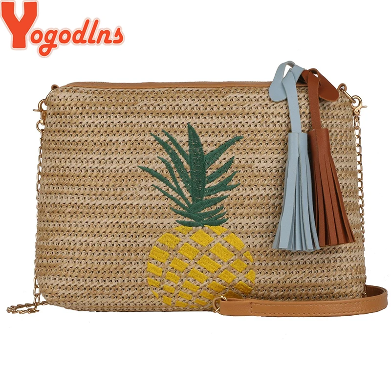 Yogodlns Small Bags For Women 2019 Bohemian Style Knitting Straw Beach Shoulder Bag Pineapple Messenger Ladies Hand Bags Bolsa
Yogodlns Small Bags For Women 2019 Bohemian Style Knitting Straw Beach Shoulder Bag Pineapple Messenger Ladies Hand Bags Bolsa