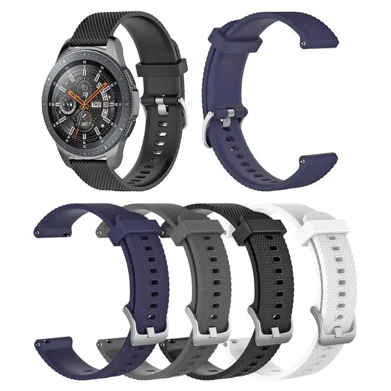 22mm Silicone Watch Strap Watch Band Bracelet Strap for Samsung Galaxy Watch Sport Wristband
22mm Silicone Watch Strap Watch Band Bracelet Strap for Samsung Galaxy Watch Sport Wristband
