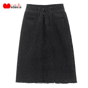Women Denim Skirt 2020 New Arrival Summer Autumn Plus Size Female Jeans Bottom High Waist A-Line Ladies Casual Black Jean Skirts
Women Denim Skirt 2020 New Arrival Summer Autumn Plus Size Female Jeans Bottom High Waist A-Line Ladies Casual Black Jean Skirts