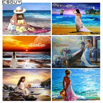 5D Diy Diamond Embroidery Woman Resting By The Sea Diamond Painting Cross Stitch Full Square & Round Drill Mosaic Decoration Kit
5D Diy Diamond Embroidery Woman Resting By The Sea Diamond Painting Cross Stitch Full Square & Round Drill Mosaic Decoration Kit