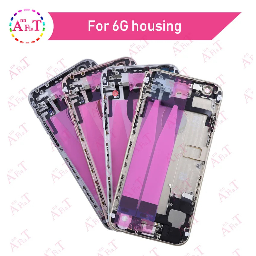 For iphone 6 6G Back Middle Frame Chassis Full Housing Assembly Battery Cover Door Rear with Flex Cable or For 6S Repair Parts
For iphone 6 6G Back Middle Frame Chassis Full Housing Assembly Battery Cover Door Rear with Flex Cable or For 6S Repair Parts