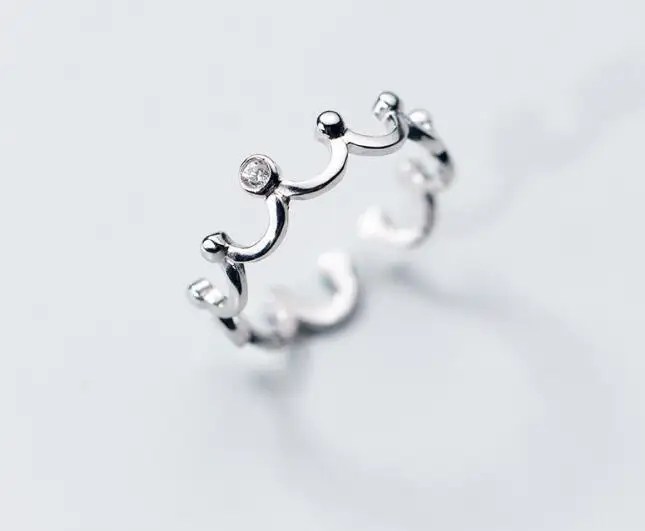 SMALL RING 100% Authentic REAL.925 Sterling Silver Fine Jewelry Queen Princess Ring Child's Gift GTLJ1443 
SMALL RING 100% Authentic REAL.925 Sterling Silver Fine Jewelry Queen Princess Ring Child's Gift GTLJ1443