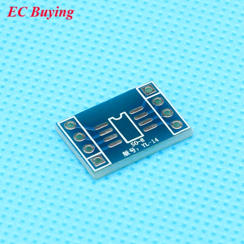 20pcs SOP8 Turn DIP 8pin Spacing 2.54mm IC Adapter Socket / Adapter Plate PCB Suitable For IC Socket
20pcs SOP8 Turn DIP 8pin Spacing 2.54mm IC Adapter Socket / Adapter Plate PCB Suitable For IC Socket