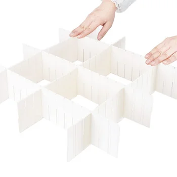 1set ! DIY Plastic Grid Drawer Separator Divider Adjustable Wardrobe Drawer Socks Bra Underwear lingerie Cabinet Storage
1set ! DIY Plastic Grid Drawer Separator Divider Adjustable Wardrobe Drawer Socks Bra Underwear lingerie Cabinet Storage