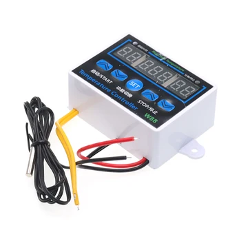 W1411 12/24/220V LED Digital Temperature Controller Thermostat Control Switch Sensor For Greenhouses Aquatic Animal Husbandry
W1411 12/24/220V LED Digital Temperature Controller Thermostat Control Switch Sensor For Greenhouses Aquatic Animal Husbandry