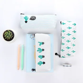 Creative cactus pen case boy student stationery bag large capacity multi-function cute canvas bag purse women wallet
Creative cactus pen case boy student stationery bag large capacity multi-function cute canvas bag purse women wallet