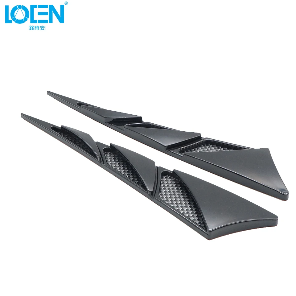 2PCS Car Exterior Creative Stickers ABS Plastic Simulation Vent Decorative Outlet Sticker Black Auto Decals For Universal Cars
2PCS Car Exterior Creative Stickers ABS Plastic Simulation Vent Decorative Outlet Sticker Black Auto Decals For Universal Cars