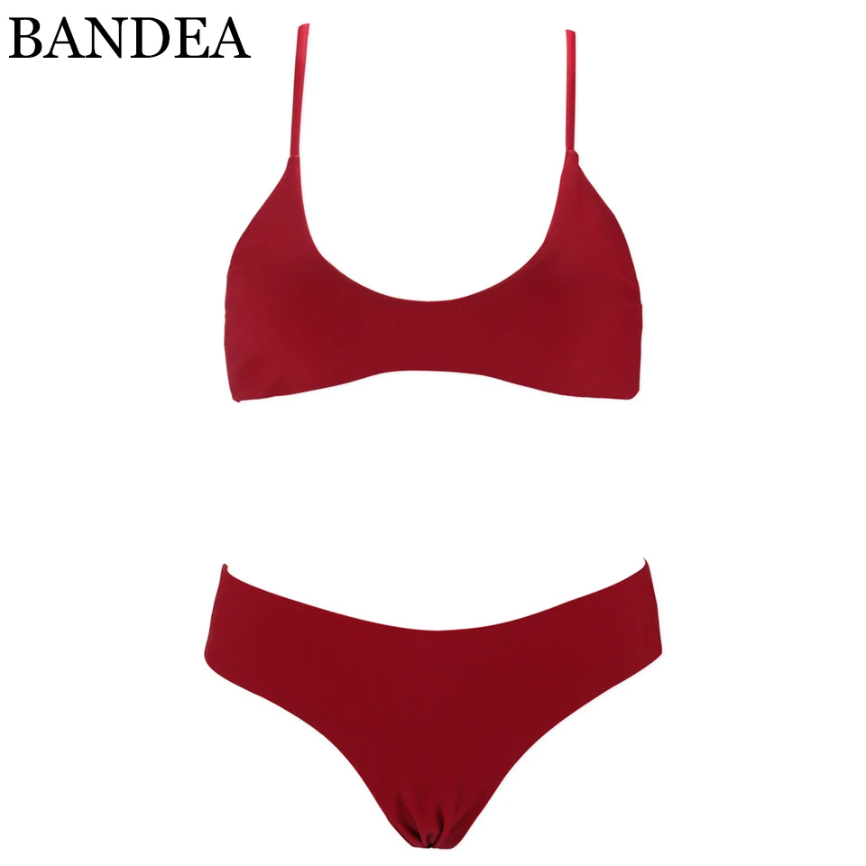 BANDEA Women Bikini Tops Bottoms Solid Sexy Low Waist Bottoms Swimwear 2019 Sport Top Swimsuit High Cut Bathing Suit Underwear
BANDEA Women Bikini Tops Bottoms Solid Sexy Low Waist Bottoms Swimwear 2019 Sport Top Swimsuit High Cut Bathing Suit Underwear
