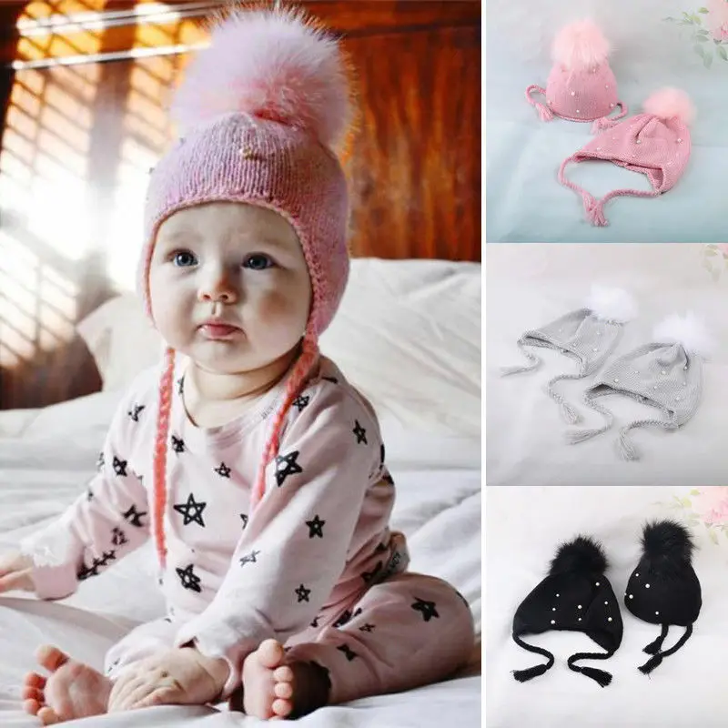 2017 Brand New Toddler Kids Girl Boy Baby Infant Winter Warm Pearl Crochet Knit Hat Beanie Cap 0-9T
2017 Brand New Toddler Kids Girl Boy Baby Infant Winter Warm Pearl Crochet Knit Hat Beanie Cap 0-9T