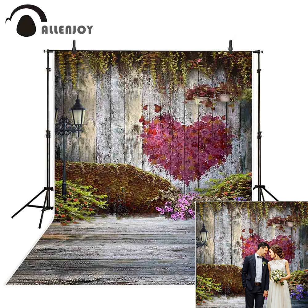 Allenjoy photographic backdrop wood heart street light flowers wedding photocall photography background for photo shoots studio
Allenjoy photographic backdrop wood heart street light flowers wedding photocall photography background for photo shoots studio