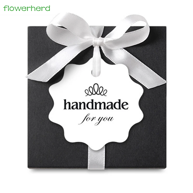 50pcs Paper Tags "Handmade for you" Paper Card Tags Labels DIY Crafts Hang Tag Gift Wrapping Supplies Wedding Gift Favors Decor
50pcs Paper Tags "Handmade for you" Paper Card Tags Labels DIY Crafts Hang Tag Gift Wrapping Supplies Wedding Gift Favors Decor