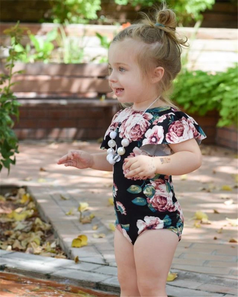 Newborn Baby Girls Flower Ruffles Romper Jumpsuit Clothes Kids Outfits Baby Clothing
Newborn Baby Girls Flower Ruffles Romper Jumpsuit Clothes Kids Outfits Baby Clothing