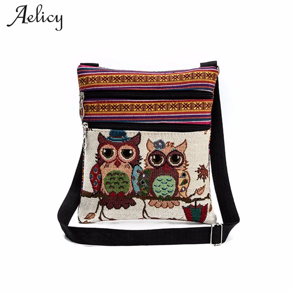 Aelicy Crossbody Bags for Women Small Hot Sale Handbag Women Casual Tote Bag Female Floral And Owl Printed Shoulder Bag Vintage
Aelicy Crossbody Bags for Women Small Hot Sale Handbag Women Casual Tote Bag Female Floral And Owl Printed Shoulder Bag Vintage