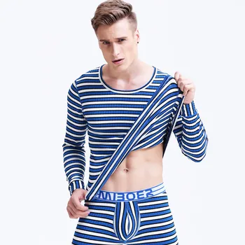 Men's Thermal Underwear Suits Warm Pants Stripe Elastic Foundation Primer Low Waist Long Johns(for A Suit)
Men's Thermal Underwear Suits Warm Pants Stripe Elastic Foundation Primer Low Waist Long Johns(for A Suit)