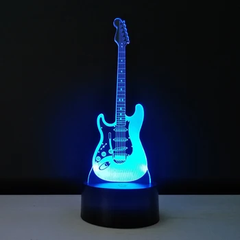 Guitar LED Table Lamp 3d stereo lights 7 Colors Night Light Baby Sleep Bedside Lamps Decoration Home Lighting Children Gifts
Guitar LED Table Lamp 3d stereo lights 7 Colors Night Light Baby Sleep Bedside Lamps Decoration Home Lighting Children Gifts