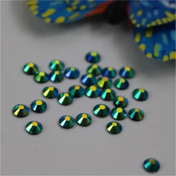 High Quality SS3-SS34 Sizes Glass Green Emerald AB Non Hotfix Flatback Nail Rhinestoens For Nails 3D Nail Art Decoration Gems
High Quality SS3-SS34 Sizes Glass Green Emerald AB Non Hotfix Flatback Nail Rhinestoens For Nails 3D Nail Art Decoration Gems