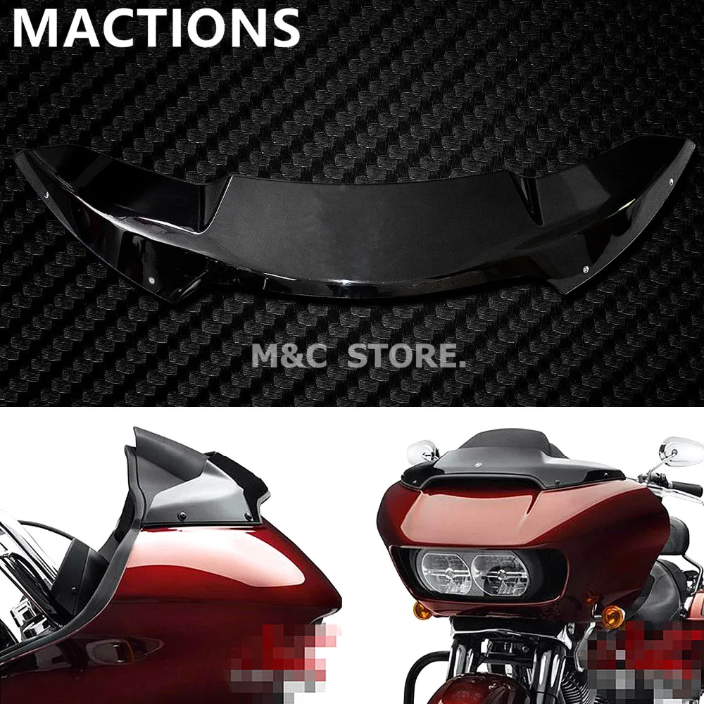 4" Motorcycle Front Windscreen Windshield Black For Harley Rode Glide Models Double Light Shark Heads 2015-2017
4" Motorcycle Front Windscreen Windshield Black For Harley Rode Glide Models Double Light Shark Heads 2015-2017