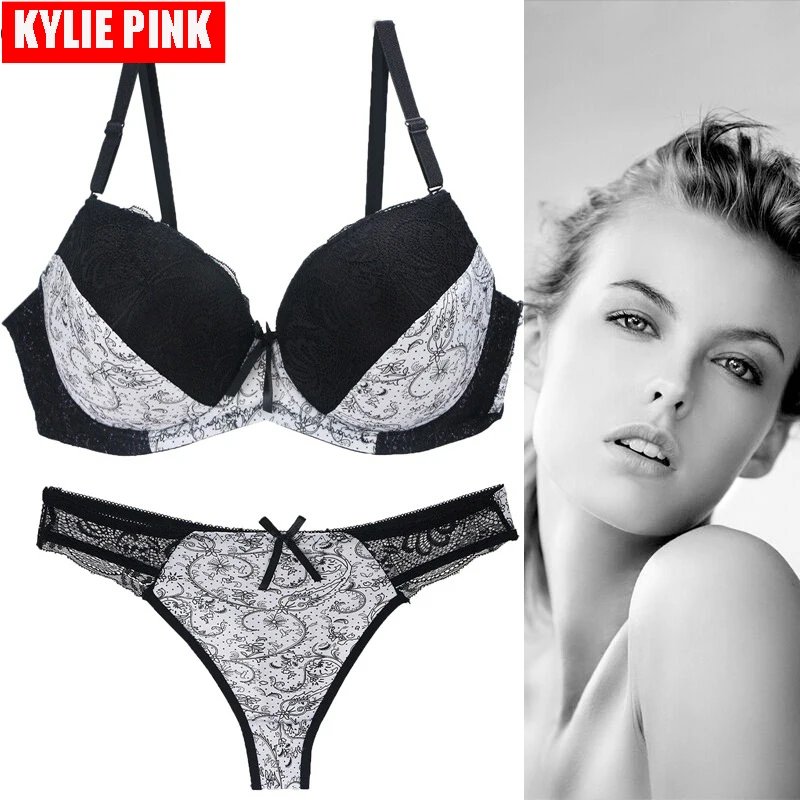 KYLIE PINK Women Bra and Panty Set Sexy Lace Bras Push Up Lingerie Underwear For Ladies Plus Size Lengerie Dropshipping
KYLIE PINK Women Bra and Panty Set Sexy Lace Bras Push Up Lingerie Underwear For Ladies Plus Size Lengerie Dropshipping