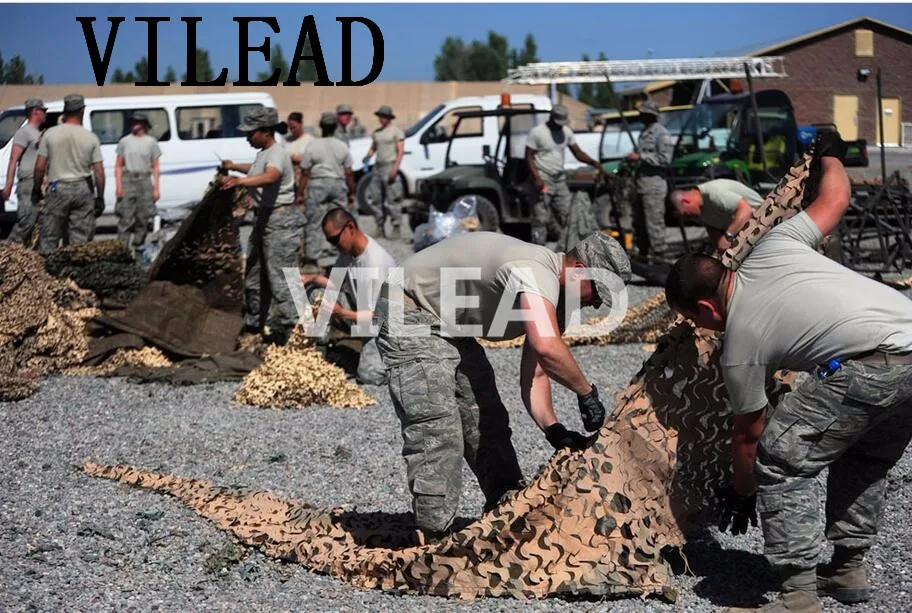VILEAD 2.5M x 9M (8FT x 29FT) Desert Digital Camo Netting Military Army Camouflage Net Jungle Shelter for Hunting Camping Tent
VILEAD 2.5M x 9M (8FT x 29FT) Desert Digital Camo Netting Military Army Camouflage Net Jungle Shelter for Hunting Camping Tent