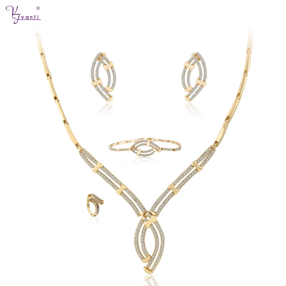 New Top Gold/White Plating Italian style Cubic Zircon Necklace&Earrings&Ring&Bracelet Wedding Party Women's Jewelry Sets
New Top Gold/White Plating Italian style Cubic Zircon Necklace&Earrings&Ring&Bracelet Wedding Party Women's Jewelry Sets