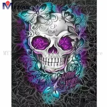 MYTIAN 5D Diamond Painting,Sugar Skull,Butterflies,Flowers,DIY Diamond Embroidery Art Kit,Full Drill Home Decor Handmade Sticker
MYTIAN 5D Diamond Painting,Sugar Skull,Butterflies,Flowers,DIY Diamond Embroidery Art Kit,Full Drill Home Decor Handmade Sticker