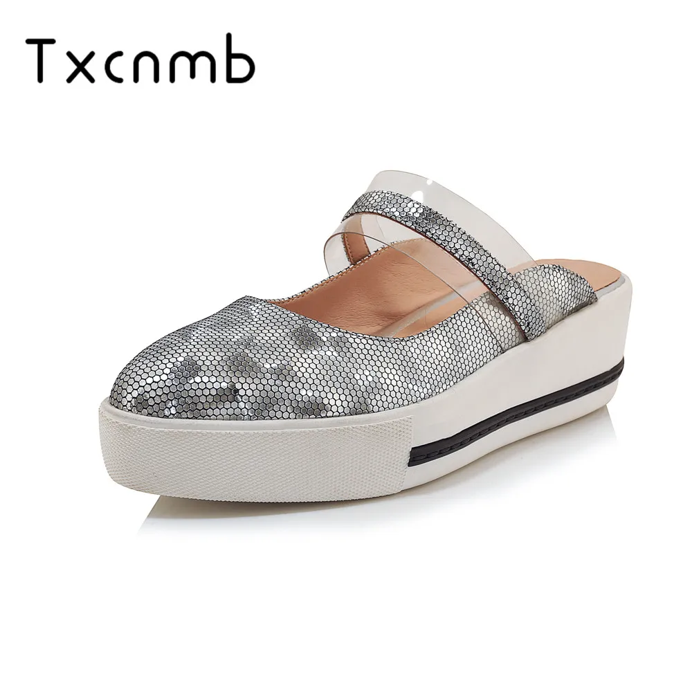 TXCNMB 2019 new arrival Genuine leather women sandals solid colors high heel platform sandals unique summer casual shoes woman
TXCNMB 2019 new arrival Genuine leather women sandals solid colors high heel platform sandals unique summer casual shoes woman