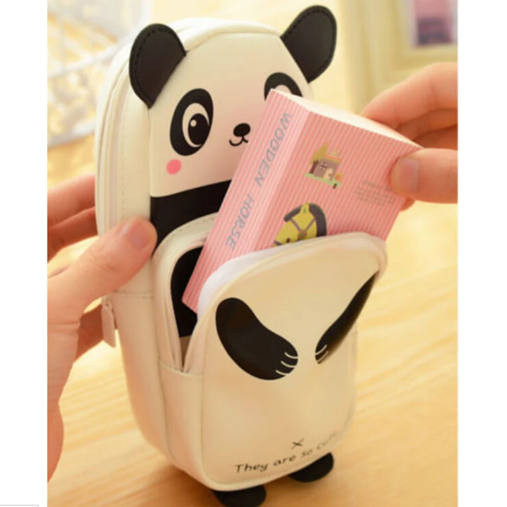 2 Pockets Kawaii panda and rabbit Zipper Pencil Bag PU waterproof Pencil Case Cosmetic Bag Kids gift stationery
2 Pockets Kawaii panda and rabbit Zipper Pencil Bag PU waterproof Pencil Case Cosmetic Bag Kids gift stationery