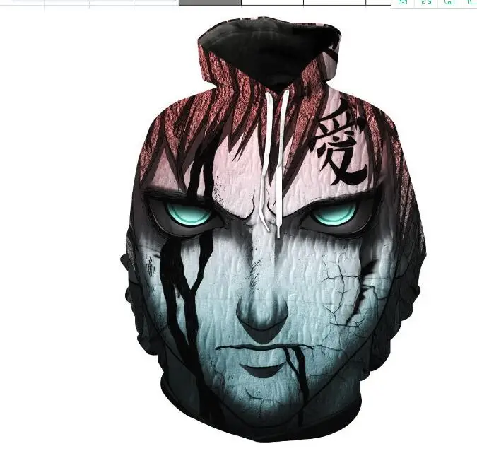 Naruto Hoodies 2018 Anime Cosplay Sweatshirt Gaara Jacket Winter Men New Hoodies pullover Kazekage hoody S-5XL
Naruto Hoodies 2018 Anime Cosplay Sweatshirt Gaara Jacket Winter Men New Hoodies pullover Kazekage hoody S-5XL