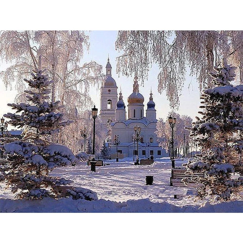 Li Loye 5D Diy Diamond Painting Cross Stitch Kits Round Rhinestone Full Drill Crystals Diamond Embroidery Icon Snow castle AA126
Li Loye 5D Diy Diamond Painting Cross Stitch Kits Round Rhinestone Full Drill Crystals Diamond Embroidery Icon Snow castle AA126