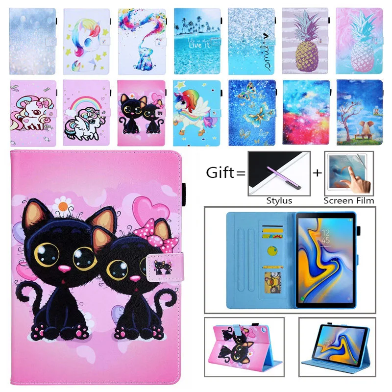 Case For Samsung Tab S5e 10.5 2019 T720 725 SM-T720 SM-T725 Cover Funda Tablet Fashion Painted Unicorn Cat Stand Shell +Film+Pen
Case For Samsung Tab S5e 10.5 2019 T720 725 SM-T720 SM-T725 Cover Funda Tablet Fashion Painted Unicorn Cat Stand Shell +Film+Pen