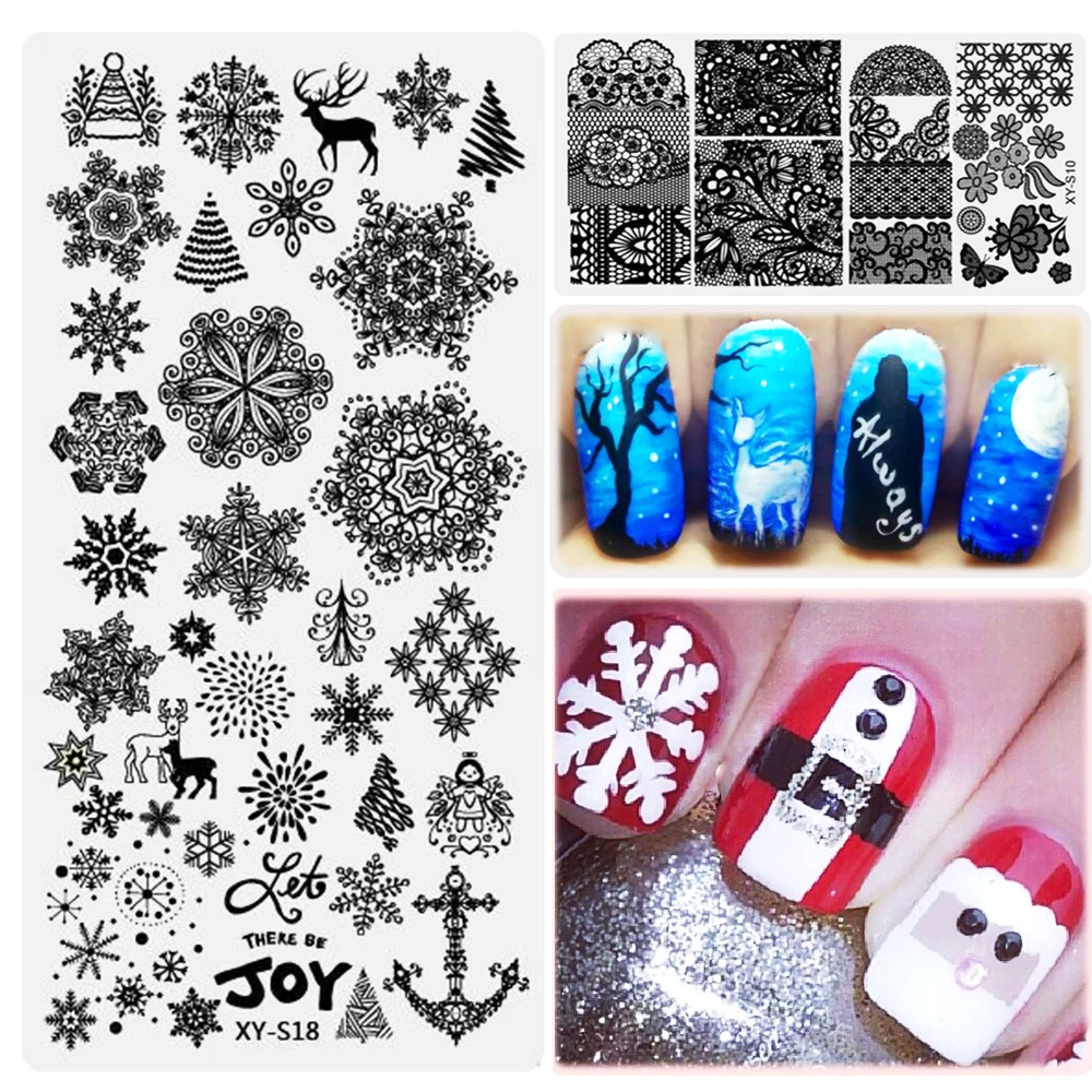 1PCS Rectangle Nail Art Template Floral Emoji Image Plate Christmas Halloween Pattern Stamping Stencil DIY Manicure JIXYS01-20
1PCS Rectangle Nail Art Template Floral Emoji Image Plate Christmas Halloween Pattern Stamping Stencil DIY Manicure JIXYS01-20