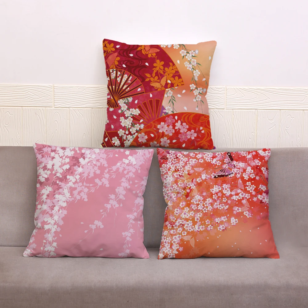 Decor Romantic Sakura Cushion Covers for Sofa Plush Throw Pillow Cover Colorful Pink Flower Plant Floral Home Pillowcase
Decor Romantic Sakura Cushion Covers for Sofa Plush Throw Pillow Cover Colorful Pink Flower Plant Floral Home Pillowcase