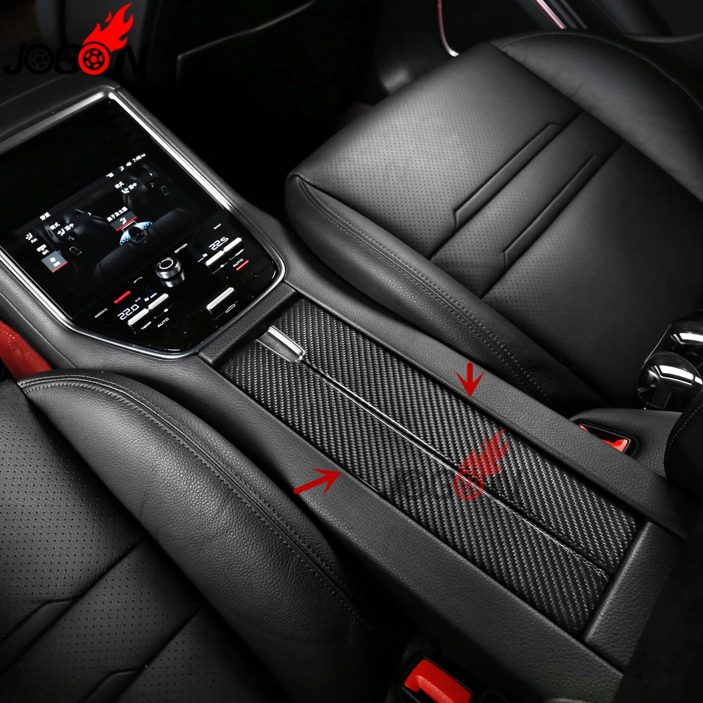 2 шт. для Porsche Panamera 971 2017 2018 Автомобильная передняя отделка консоль контейнер