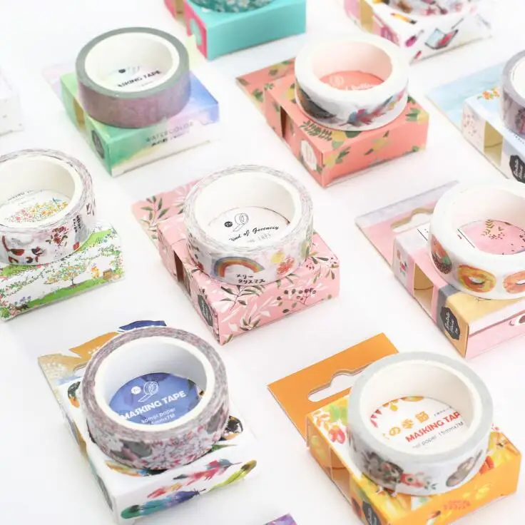 White Sakura Cherry Colorful Decorative Washi Tape DIY Scrapbooking Masking Tape School Office Supply
White Sakura Cherry Colorful Decorative Washi Tape DIY Scrapbooking Masking Tape School Office Supply