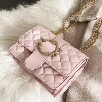 Luxury Handbag Sweet Fashion Square bag 2019 New Quality PU Leather Women's Designer Handbag Lock Chain Shoulder Messenger bags
Luxury Handbag Sweet Fashion Square bag 2019 New Quality PU Leather Women's Designer Handbag Lock Chain Shoulder Messenger bags