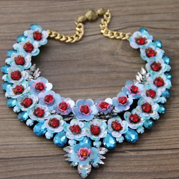 2018 Prom Fashion Joker Necklace Designer Jewelry Shourouk Flower Statement Crystal Bead Chain Necklaces 460
2018 Prom Fashion Joker Necklace Designer Jewelry Shourouk Flower Statement Crystal Bead Chain Necklaces 460