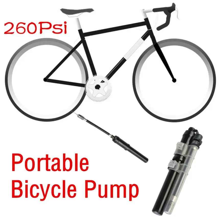 Portable Bicycle Pump Aluminum Ultra-Light Mini Inflator Internal Pressurized Outdoor Bicycle Accessories High Quality Nov 29
Portable Bicycle Pump Aluminum Ultra-Light Mini Inflator Internal Pressurized Outdoor Bicycle Accessories High Quality Nov 29