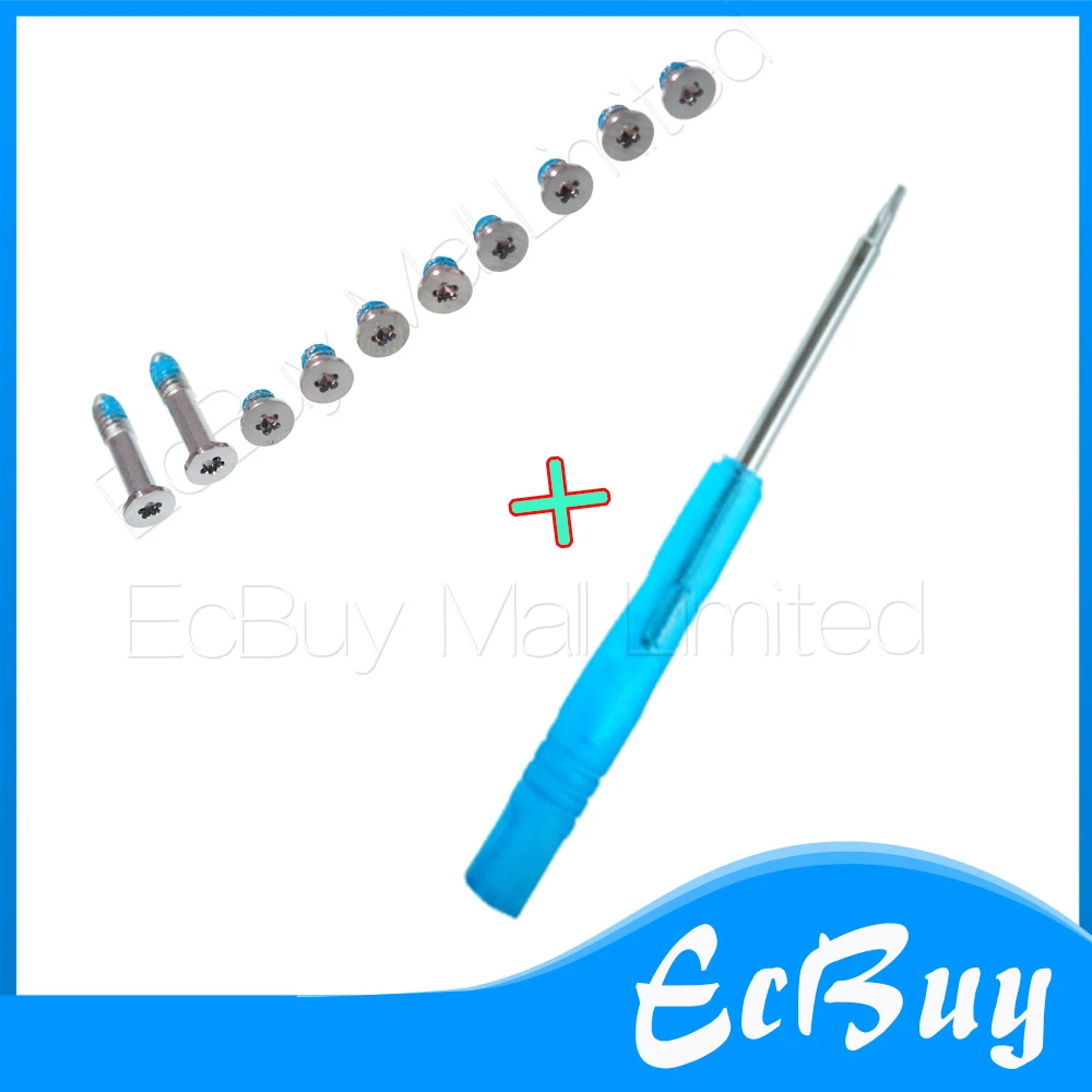 NEW For Macbook Air A1370 A1465 Bottom Back Case Cover Screws (10pcs) & Screwdriver
NEW For Macbook Air A1370 A1465 Bottom Back Case Cover Screws (10pcs) & Screwdriver