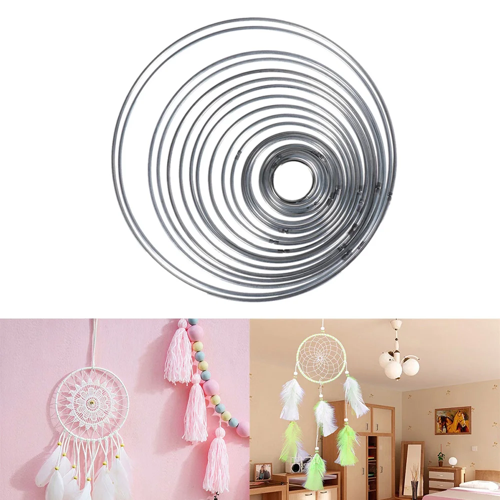 1PC Multi-size Dreamcatcher Ring Craft Hoop Metallic Round Good Welded Dream Catcher Home Hanging Decor DIY Accessories
1PC Multi-size Dreamcatcher Ring Craft Hoop Metallic Round Good Welded Dream Catcher Home Hanging Decor DIY Accessories