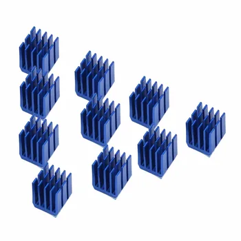 10pcs Blue Aluminum Stepper Motor Driver Heatsink Cooling Fins Cooler for 3D Printer
10pcs Blue Aluminum Stepper Motor Driver Heatsink Cooling Fins Cooler for 3D Printer