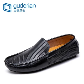 GUDERIAN Men Loafers Summer Hollow Out Genuine Leather Shoes Men Breathable Boat Shoes Mocasines For Man Zapatos Hombre Casual
GUDERIAN Men Loafers Summer Hollow Out Genuine Leather Shoes Men Breathable Boat Shoes Mocasines For Man Zapatos Hombre Casual